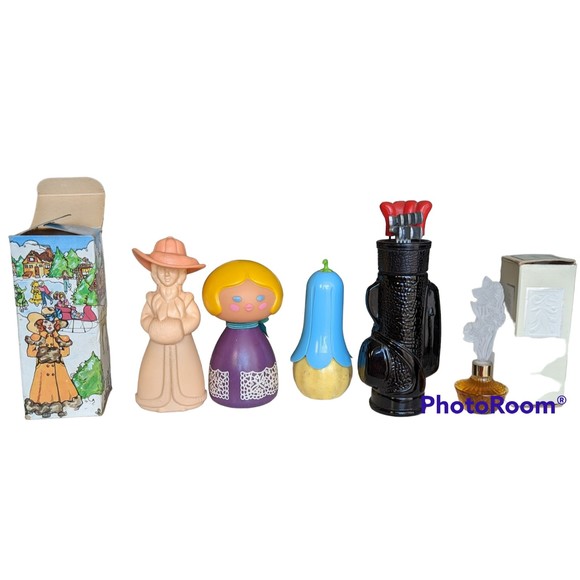 Vintage Avon Perfume/Cologne bottles lot - Picture 1 of 6